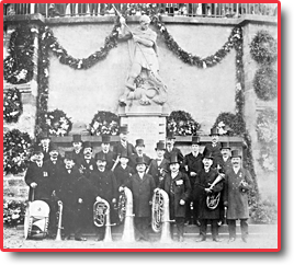 Die Musikkapelle um 1922