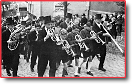 Die Musikkapelle 1948