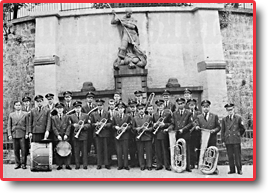 Die Musikkapelle 1958