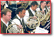 Hornisten des Musikverein Zunsweier